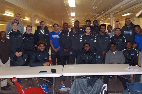Game Night with the CCSU Basketball Team